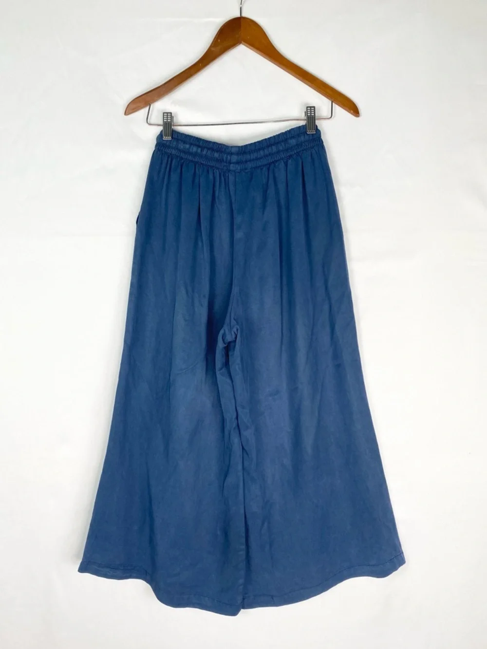 Back Beat Rags Wide Leg Blue Size Small Drawstring - Picture 2 of 5